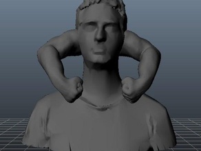 muscoloso bre sculture 3d print model - Mito3D