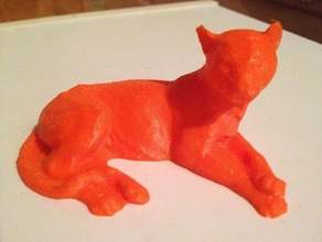 el guepardo los animales 3d print model - Mito3D