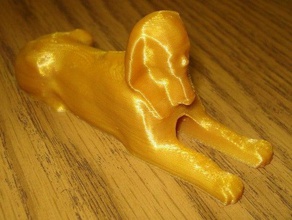 sphinx der Hatschepsut, keinen Boden hat durchsucht Replikate cat ägypten kitty statue 3d print model - Mito3D