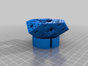 meine angepasste menger-Schwamm math Kunst 3d print model - Mito3D