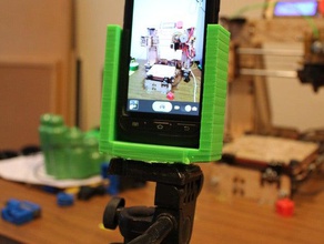 telefone celular tripé móveis 3d print model - Mito3D