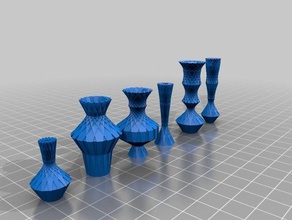 chess set jo 3d printing 3d print model - Mito3D