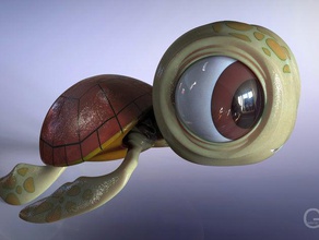 little turtle animals 3d print model - Mito3D
