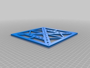 k8200 heatedbed adaptateur 3d de l'imprimante pièces 3drag marque mk2 mk2a plaque 3d print model - Mito3D