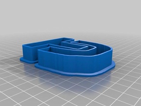 mein benutzerdefinierter cookie-cutter-customizer Küche Essen 3d print model - Mito3D