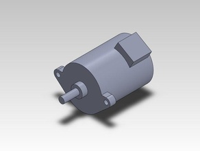 pg35l-048 geared stepper parts negative space solidworks 3d print model - Mito3D