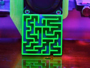 openscad maze generator 2d art python toys 3d print model - Mito3D