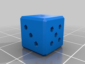 özelleştirilmiş parametrik dice10 benim 3d print model - Mito3D