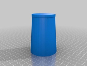 vaso di vetro 3d stampa 3d print model - Mito3D