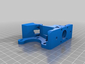 collaborative wade mehr Platz motor 3d Drucker Extruder 3d print model - Mito3D