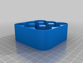 cell battery holder containers customized 3d print model - Mito3D
