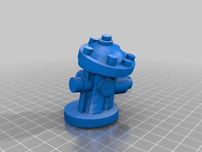 boca de incendios 3d impresión 3d print model - Mito3D