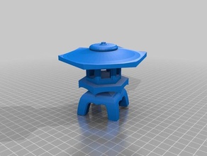 chá lanterna 3d impressão 3d print model - Mito3D
