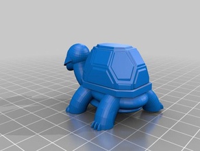 la tortuga 3d impresión 3d print model - Mito3D