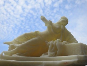 piegato lucrezia sculture 3d print model - Mito3D