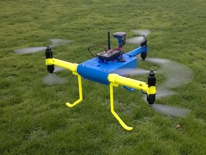 t6-y6 hexacopter rc Fahrzeuge Drohne Einsatz von multikopter quadcopter 3d print model - Mito3D