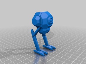 mech template number 1 3d printing 3d print model - Mito3D