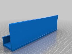 pen tray v2 office has scad file openscad white board 3d print model - Mito3D