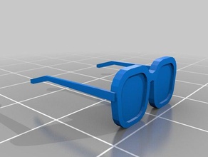 özelleştirilmiş parametrik gözlüğüm 3d print model - Mito3D