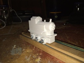 motor de tanque mecánica los juguetes thomas tren 3d print model - Mito3D