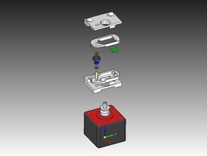 mk8 filamento guida molla wbearing 3d la stampante parti 3d print model - Mito3D