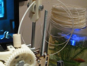 filament poulie printerbot 3d accessoires roulement la modification partie printrbot mise à niveau utile 3d print model - Mito3D