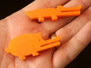 mr piggy mini - Organisation 3d clip Kinder reprap Spielzeug 3d print model - Mito3D