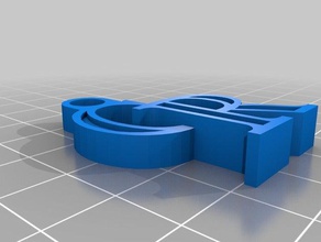 colorado rockies Schlüsselbund Schlüsselanhänger 3d print model - Mito3D