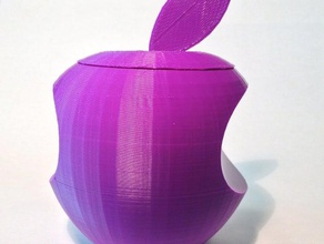 mapple logo des signes les logos apple, le de la parodie apple mac simpsons 3d print model - Mito3D