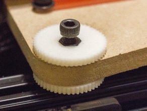m3 beaux-bouton de réglage 3d l'imprimante pièces niveau l'écrou le pouce thumbnut vis serrage molette 3d print model - Mito3D