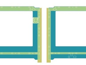 ultimaker Messing Bereichen 3d Drucker Teile modding 3d print model - Mito3D