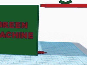 yeşil makine 3d baskı mühendislik projesi Bay kay 3d print model - Mito3D