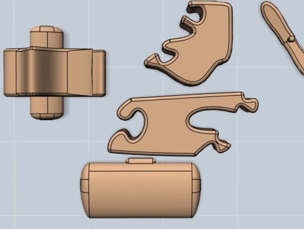 plano de puzzel construção brinquedos 3D print model - Mito3D