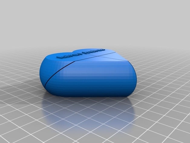 v4 cuore segreto di dialogo interattiva personalizzato 3D print model - Mito3D