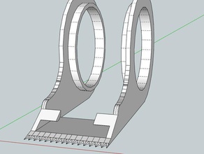 scotch Klebeband-Abroller 50 mm 3d Drucker - Zubehör 50mm creatr Krepp-Klebeband hobby houshold sketchup skp stl nützlich 3d print model - Mito3D