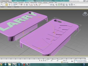 iphone 4s larry fashion 3d print model - Mito3D