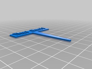 parametrische Werk-tag hobby customizer 3d print model - Mito3D