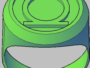 green lantern anneaux 3d de l'impression L'imprimante gl guy gardner hal jordan john stewart la ligue justice kyle rayner super héros 3d print model - Mito3D