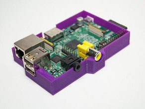 raspberry pi caso raspi eletrônica makergear mosaico raspberrypi 3d print model - Mito3D
