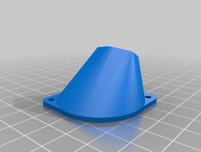 my customized fan nozzle 40mm fans 3d printer accessories 3d print model - Mito3D