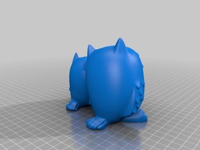 los búhos 3d impresión 3d print model - Mito3D