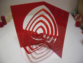 spinner twirligig interactive Kunst 3d print model - Mito3D