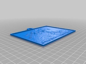 sciene lithopane 2d a arte personalizado 3d print model - Mito3D
