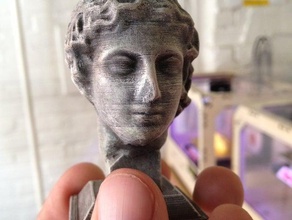 117-161 mermer head gençlik ad tarar kopyaları 3d antik Yunan bakutis Güzel Sanatlar jbakutis bir araya geldi metropolitan Sanat Müzesi heykel 3d print model - Mito3D