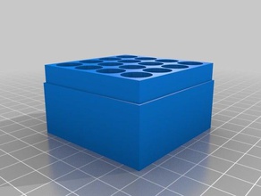 meine kundenspezifische Akku-box tool Inhaber Boxen 3d print model - Mito3D