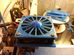 60 mm de la tapa del ventilador 3d impresora partes 3d print model - Mito3D