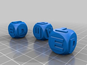 demi-dice 3d printing 3d print model - Mito3D