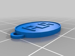 pla material key chain tag keychains customized 3d print model - Mito3D