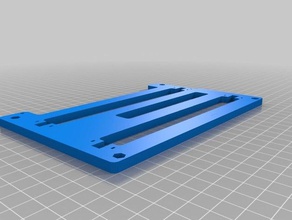 printrbot simple bed bottom 3d printer parts 3d print model - Mito3D