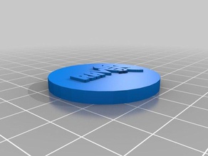 raven tools poker chip signs logos seo 3d print model - Mito3D